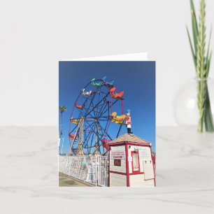 Balboa Fun Zone, Newport Beach, California Thank You Card