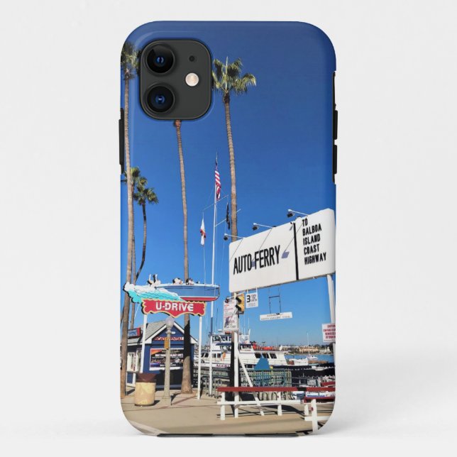 Balboa Island Ferry, Newport Beach, California Case-Mate iPhone Case (Back)
