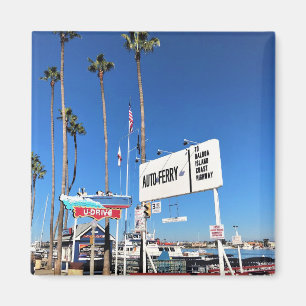 Balboa Island Ferry, Newport Beach, California Magnet