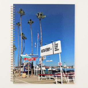 Balboa Island Ferry, Newport Beach, California Planner