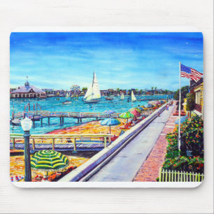 Balboa Island Newport Beach Ca. Mouse Mat