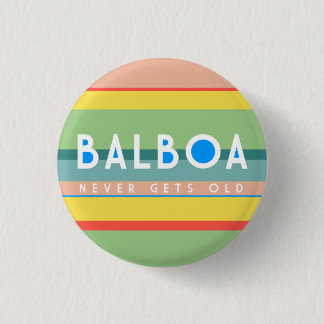 Balboa never gets old, Sandy Lewis style 3 Cm Round Badge