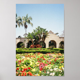 Balboa Park Garden Poster