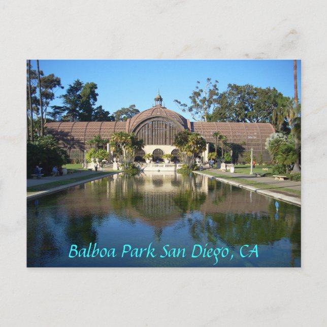 Balboa Park San Diego, CA Postcard (Front)