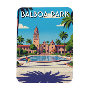 Balboa Park San Diego CA Travel Magnet