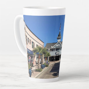 Balboa Pavillion, Newport Beach, California Latte Mug