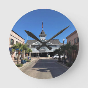 Balboa Pavillion, Newport Beach, California Round Clock