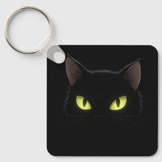Balck Cat Keychain