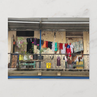 Balcony, Casco Viejo (Old Quarter), Panama City Postcard