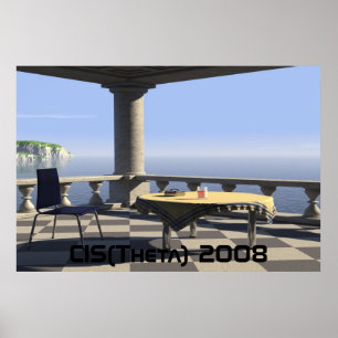 balcony, CIS(Theta) 2008 Poster