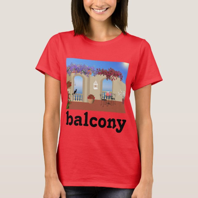 Balcony T-shirt (Front)