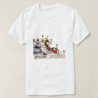 Balcony Terrace Flowers T-Shirt