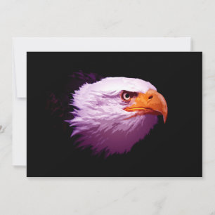 Bald American Eagle Invitation - Eagle Invites