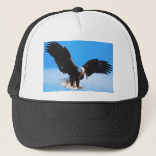 Bald American Eagle Trucker Hat