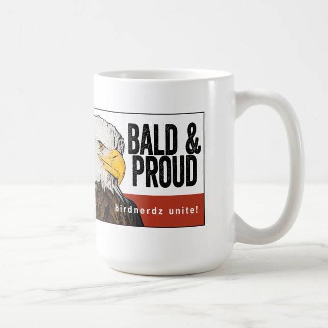 Bald and Proud Bald Eagle Mug (Right)