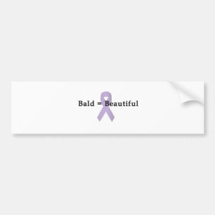 Bald Beautiful Bumper Sticker