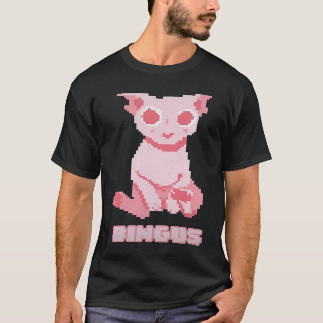Bald Bingus My Beloved Hairless Sphinx Cat T-Shirt (Front)