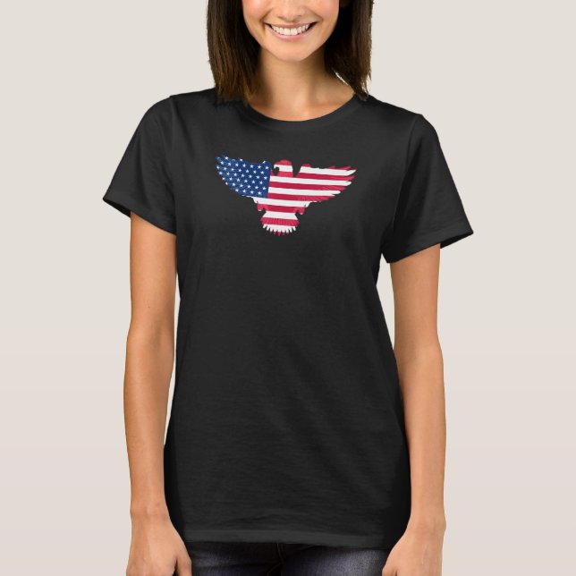Bald Eagle   America Tapestry Essential T-Shirt (Front)