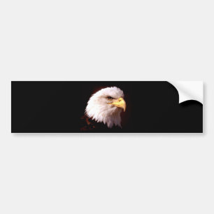 Bald Eagle American Eagle Bumper Sticker