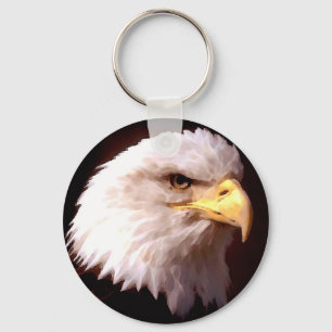 Bald Eagle American Eagle Key Ring