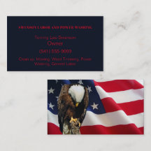 Bald Eagle American Flag 