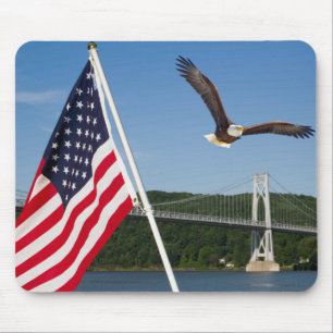 Bald Eagle (American Pride) Mouse Mat