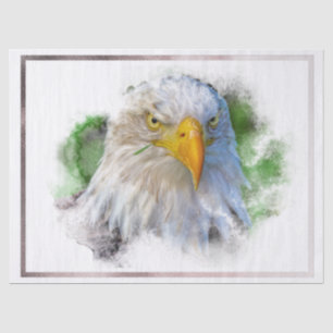 Bald Eagle Artwork Decoupage Tissue Paper