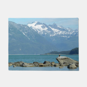 Bald Eagle at Skagway Alaska Doormat