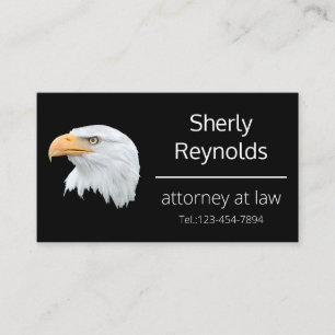 Bald Eagle awesome customisable Business Card