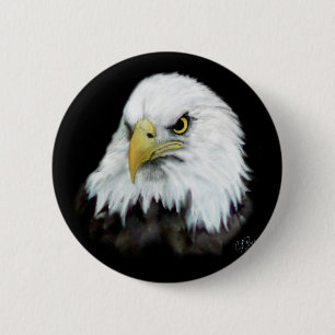 Bald Eagle Button 2