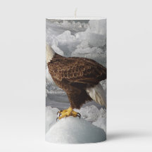 Bald Eagle candle