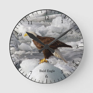 Bald Eagle clock