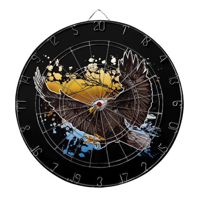 Bald Eagle   Dartboard (Front)