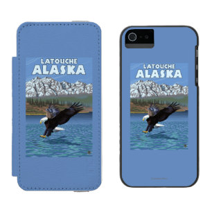 Bald Eagle Diving - Latouche, Alaska Incipio Watson™ iPhone 5 Wallet Case