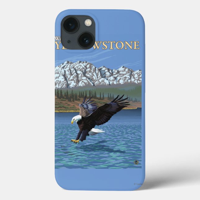 Bald Eagle Diving - West Yellowstone, MT Case-Mate iPhone Case (Back)