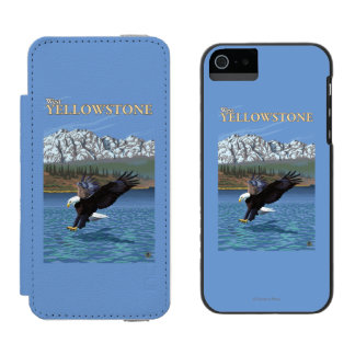 Bald Eagle Diving - West Yellowstone, MT Incipio Watson™ iPhone 5 Wallet Case