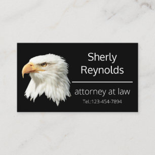 Bald Eagle exquisite customisable Business Card