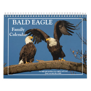 Bald Eagle Family Calendar