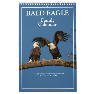 Bald Eagle Family Calendar
