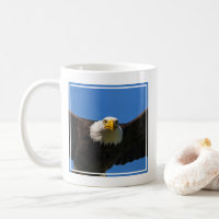 Bald Eagle Flyby Up Close