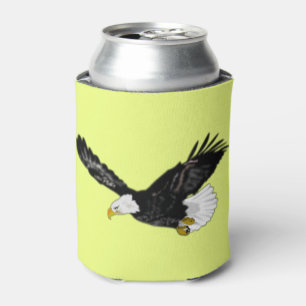 Bald Eagle Flying Can Cooler - Your Colours