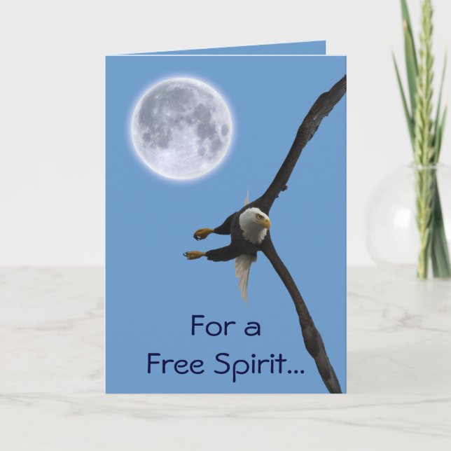 Bald Eagle Free Spirit Flight Collection Cards (Front)