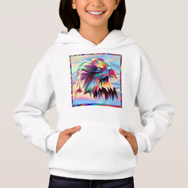 Bald Eagle Geometric Prismatic Design-80590 (Front)