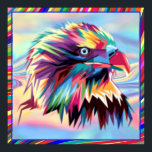 Bald Eagle Geometric Prismatic Design-80590 Poster<br><div class="desc">Bald Eagle Geometric Prismatic Design-80590</div>