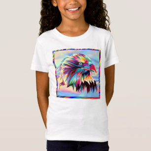 Bald Eagle Geometric Prismatic Design-80590 T-Shirt
