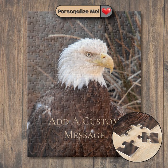 Bald Eagle Grass Jigsaw Puzzle (Bald Eagle Grass Jigsaw Puzzle)