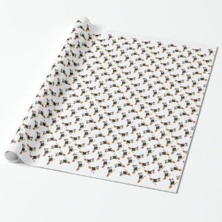 Bald Eagle Halloween Wrapping Paper
