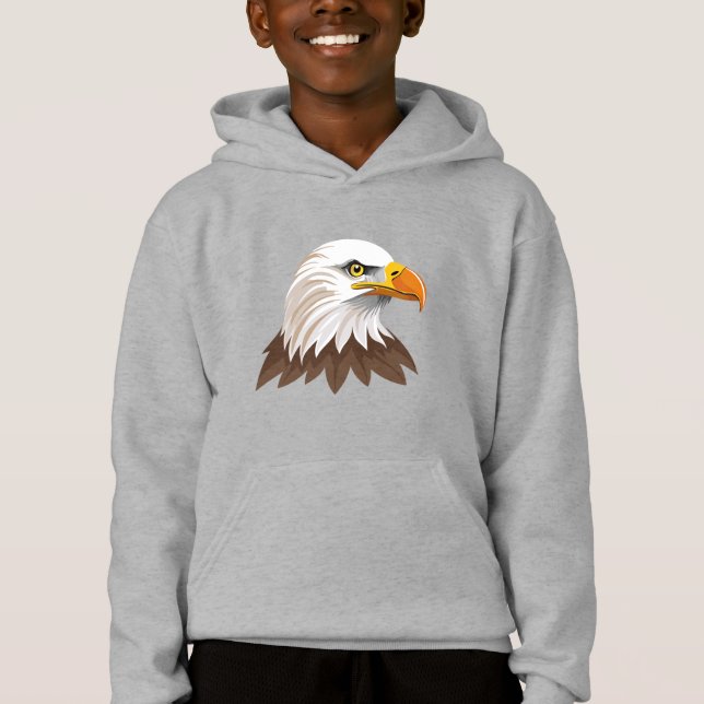 Bald eagle head (Front)