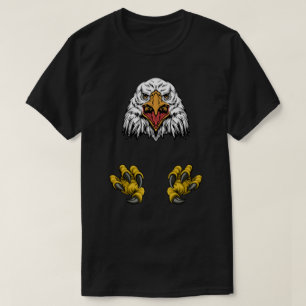 Bald Eagle Head and Claws T-Shirt