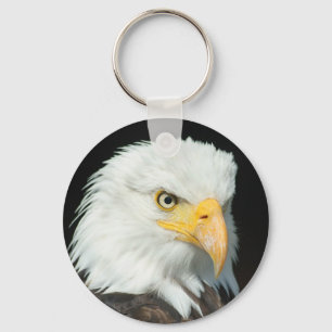 Bald Eagle head Key Ring